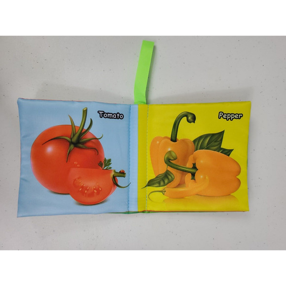 teytoy My First Soft Book Nontoxic Fabric Baby Cloth Books Early Education - Picture 8 of 10